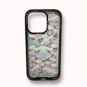 Sanrio Cinnamoroll clear iPhone 14 Pro case